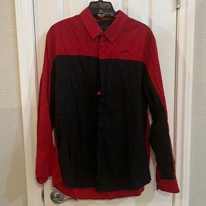G by Guess mens long sleeve button up shirt